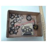 Weaver scope rings unopened and Assortment of