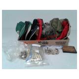 460 S&W brass casings, 45acp, 9mm, assortment of