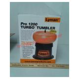 Lyman Pro 1200 Turbo Tumbler and media