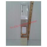 New room darkening vinyl mini blind 23 inch wide