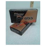 100 rounds Blazer brass 380 Auto ammo ammunition