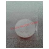 One troy ounce 999 fine silver round sunshine