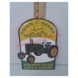 New John Deere tractor metal sign