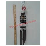 New solar powered lighted wind chime deco