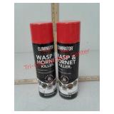 Two 15 oz cans wasp and Hornet killer spray