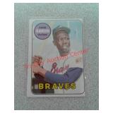 1969 Topps Hank Aaron Atlanta Braves Baseball