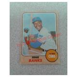 1968 Topps Ernie Banks Cubs Baseball sports card