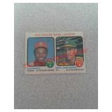 1973 Topps stolen base leaders Baseball sports