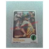 1973 Topps Reggie Jackson Oakland A