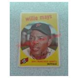 1959 Topps Willie Mays San Francisco Giants