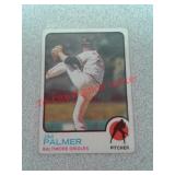 1973 Topps Jim Palmer Baltimore Orioles Baseball