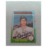 1975 Topps Don Sutton LA Dodgers Baseball sports