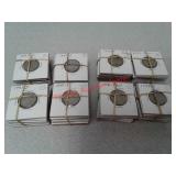 80 nickels coins - various years 1939 through