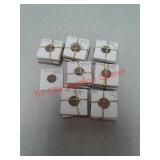 71 Canadian penny coins - various years