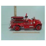 Jim Beam fire truck decanter with spout