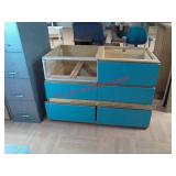 >6 drawer storage dresser can be connected or