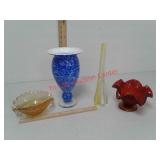 Hand blown glass vases and more, made in Italy