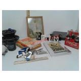Misc lot - books, religious picture, believe
