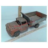 Vintage Lumar metal toy dump truck