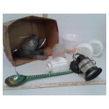 Vintage light fixtures / glass shades