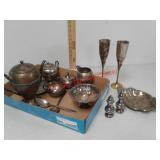 Silver Plate serving items