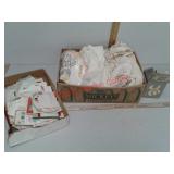 Postcards, greeting cards and fancy work