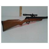Crosman 1400 22 cal BB rifle with scope