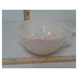 Vintage Fire King mixing bowl with spout - no