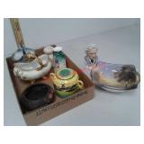 Ceramic Deco bowls, hat pin holder and more
