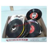 Various 45 RPM vinyl record albums