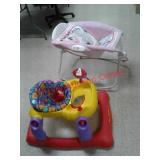 > Fisher Price baby rocker cradle, Kolcraft tot