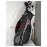 Golf clubs & Knight bag - Dynacraft, Northwestern