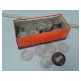 Various glass jar lids - Presto, ball & more