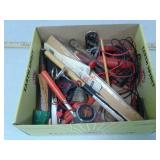 Misc tools and more - tape measure, Bell,