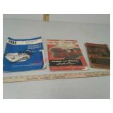 3 Ford tractor owners manuals - 60 inch rotary