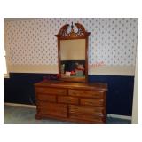 7 DRAWER DRESSER W/ MIRROR