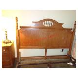 KING SIZE HEADBOARD AND FRAME
