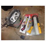 2 NEW WORK LIGHTS & BATTERY JUMP BOX
