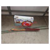 BEAR BOW AND ARROWS & NEW INNERTUBE