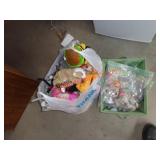 MINI FRIDGE & TY BEANIE BABIES