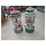 2 COLEMAN LANTERNS