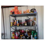 3 SHELVES OF FILTERS, BELTS +++