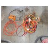 3 SETS JUMPER CABLES, EXTENSION CORD