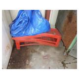 CAR RAMPS AND TARP