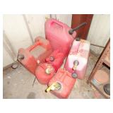 6 GAS CANS