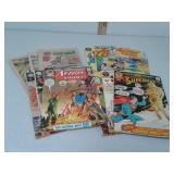 Assortment of comic books, Superboy, The Flash