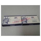 United States mint proof set 2002