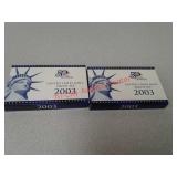 United States mint proof set 2003