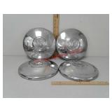 Set of four VW hubcaps