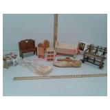 Wood doll furniture
